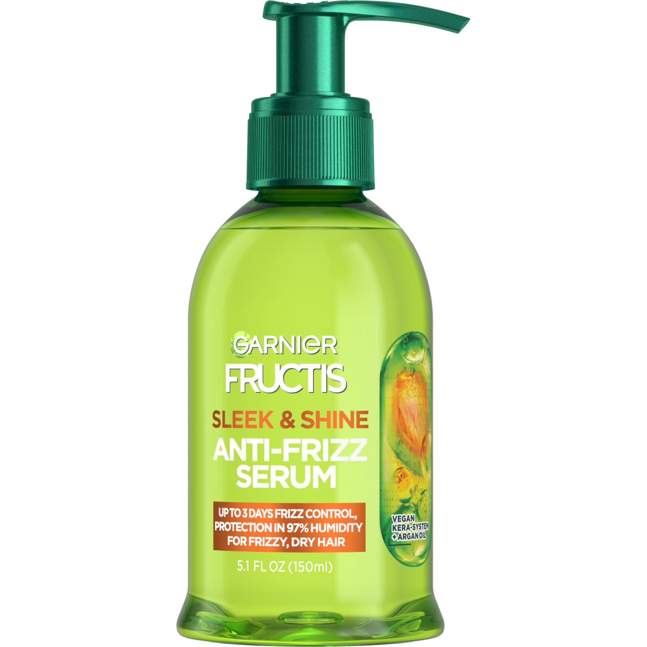 Garnier Fructis Sleek & Shine Anti-Frizz Serum | The Best Hair Serum for Women